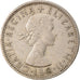 Moeda, Grã-Bretanha, Elizabeth II, Florin, Two Shillings, 1961, VF(30-35)