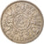 Coin, Great Britain, Elizabeth II, Florin, Two Shillings, 1961, VF(30-35)