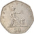 Monnaie, Grande-Bretagne, Elizabeth II, 50 New Pence, 1976, TB, Copper-nickel