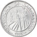 Coin, San Marino, 2 Lire, 1974, MS(60-62), Aluminum, KM:31