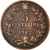 Monnaie, Italie, Vittorio Emanuele II, 5 Centesimi, 1867, Naples, TTB, Cuivre