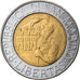 Coin, San Marino, 500 Lire, 1994, Rome, MS(63), Bi-Metallic, KM:314