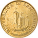 Munten, San Marino, 200 Lire, 1993, FR+, Aluminum-Bronze, KM:300