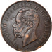 Coin, Italy, Vittorio Emanuele II, 2 Centesimi, 1867, Milan, VF(30-35), Copper