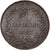 Monnaie, Italie, Vittorio Emanuele II, 2 Centesimi, 1867, Milan, TB+, Cuivre