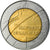 Moneda, San Marino, 500 Lire, 1990, MBC+, Bimetálico, KM:256