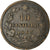 Monnaie, Italie, Vittorio Emanuele II, 10 Centesimi, 1863, Milan, TB, Cuivre