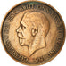 Moneta, Wielka Brytania, George V, Penny, 1935, EF(40-45), Bronze, KM:838