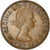 Coin, Great Britain, Elizabeth II, Penny, 1963, EF(40-45), Bronze, KM:897