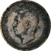 Coin, Great Britain, George VI, 1/2 Penny, 1942, F(12-15), Bronze, KM:844