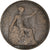 Coin, Great Britain, George V, Penny, 1917, VF(20-25), Bronze, KM:810