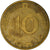 Monnaie, République fédérale allemande, 10 Pfennig, 1982, Munich, TB+, Brass