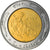 Moneda, San Marino, 500 Lire, 1989, MBC, Bimetálico, KM:239