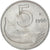 Moneta, Włochy, 5 Lire, 1996, Rome, EF(40-45), Aluminium, KM:92