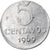 Coin, Brazil, 5 Centavos, 1969, planchet error, AU(50-53), Stainless Steel