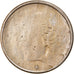 Coin, Brazil, 10 Centavos, 1967, error struck thru, EF(40-45), Copper-nickel