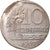 Coin, Brazil, 10 Centavos, 1967, error off center strike, EF(40-45)