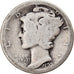 Coin, United States, Mercury Dime, Dime, 1923, U.S. Mint, Philadelphia