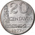 Moneta, Brasile, 20 Centavos, 1977, error double denomination, SPL-, Acciaio