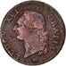 Coin, France, Louis XVI, Sol ou sou, Sol, 1791, Paris, VF(20-25), Copper