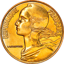 Moeda, França, Marianne, 10 Centimes, 1999, Paris, MS(64), Alumínio-Bronze