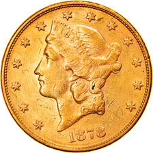 Münze, Vereinigte Staaten, Liberty Head, $20, Double Eagle, 1878, U.S. Mint