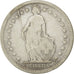 Coin, Switzerland, 2 Francs, 1879, Bern, F(12-15), Silver, KM:21