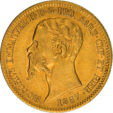 Münze, Italien Staaten, SARDINIA, Vittorio Emanuele II, 20 Lire, 1857, Torino