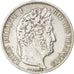 Coin, France, Louis-Philippe, 5 Francs, 1844, Strasbourg, EF(40-45), Silver