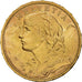 Coin, Switzerland, 20 Francs, 1916, Bern, MS(60-62), Gold, KM:35.1