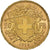 Coin, Switzerland, 20 Francs, 1916, Bern, MS(60-62), Gold, KM:35.1