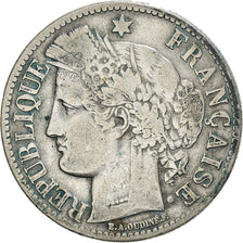 Monnaie, France, Cérès, 2 Francs, 1870, Paris, TB, Argent, Gadoury:530