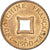 Moneta, Indocina francese, 2 Sapeque, 1900, Paris, SPL-, Bronzo, KM:6