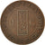 Moneta, Indocina francese, Cent, 1893, Paris, MB+, Bronzo, KM:1, Lecompte:44