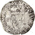 Münze, Frankreich, Henri III, 1/4 Ecu, 1587, Rennes, S, Silber, Duplessy:1133