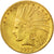 Stati Uniti, Indian Head, $10, Eagle, 1915, U.S. Mint, Philadelphia, BB+, Oro...