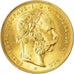 Coin, Austria, Franz Joseph I, 8 Florins-20 Francs, 1892, MS(64), Gold, KM:2269