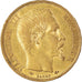 Moneda, Francia, Napoleon III, 20 Francs, 1859, Paris, error struck thru, MBC+