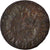 Moneda, Francia, Louis XVI, Liard, La Rochelle, Brockage, BC+, Cobre, KM:585.6
