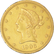 Moeda, Estados Unidos da América, Coronet Head, $10, Eagle, 1906, U.S. Mint