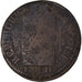 Moneta, Francia, Sol aux Balances, 1793, Strasbourg, B+, Bronzo, Gadoury:19