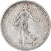 Münze, Frankreich, Semeuse, Franc, 1904, Paris, S+, Silber, KM:844.1