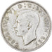 Coin, Great Britain, George VI, Florin, Two Shillings, 1944, AU(50-53), Silver