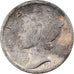 Moneta, USA, Mercury Dime, Dime, 1917, U.S. Mint, Philadelphia, VF(30-35)