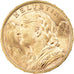 Coin, Switzerland, 20 Francs, 1913, Bern, MS(63), Gold, KM:35.1