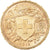 Moneta, Svizzera, 20 Francs, 1913, Bern, SPL, Oro, KM:35.1