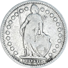 Moneta, Svizzera, Franc, 1875, Bern, B+, Argento, KM:24