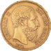 Moneda, Bélgica, Leopold II, 20 Francs, 20 Frank, 1871, Small Date, EBC, Oro