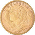 Moneda, Suiza, 20 Francs, 1916, Bern, SC, Oro, KM:35.1