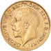 Münze, Großbritannien, George V, 1/2 Sovereign, 1912, London, VZ, Gold, KM:819